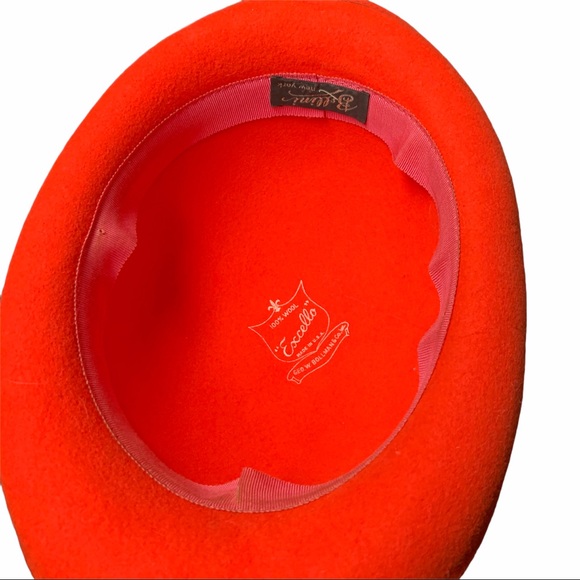 VINTAGE Bellini New York Cocktail Hat Orange main image 5